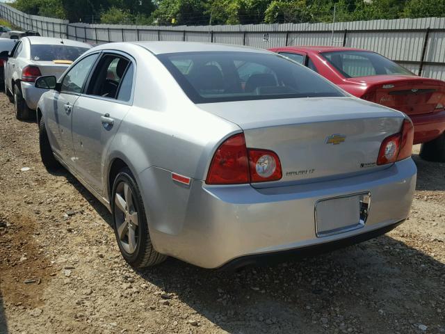 1G1ZC5E15BF245348 - 2011 CHEVROLET MALIBU 1LT SILVER photo 3