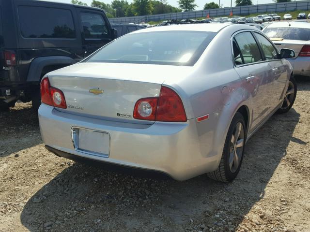 1G1ZC5E15BF245348 - 2011 CHEVROLET MALIBU 1LT SILVER photo 4