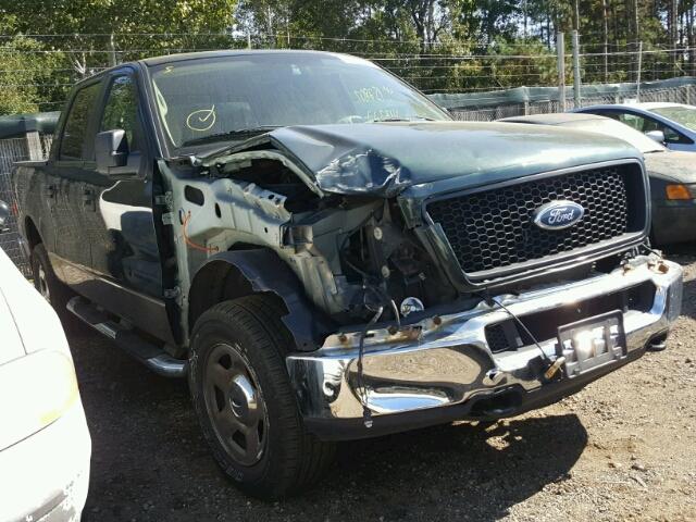 1FTPW14515KC55373 - 2005 FORD F150 BLACK photo 1