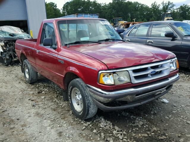 1FTCR10A4VUD32945 - 1997 FORD RANGER BURGUNDY photo 1