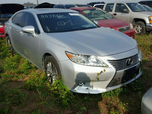 JTHBK1GG2F2195672 - 2015 LEXUS ES SILVER photo 1