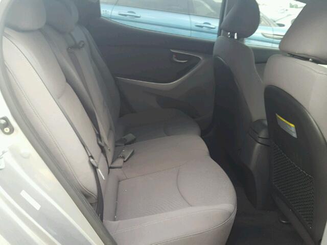 KMHDH4AE9FU350624 - 2015 HYUNDAI ELANTRA GRAY photo 6