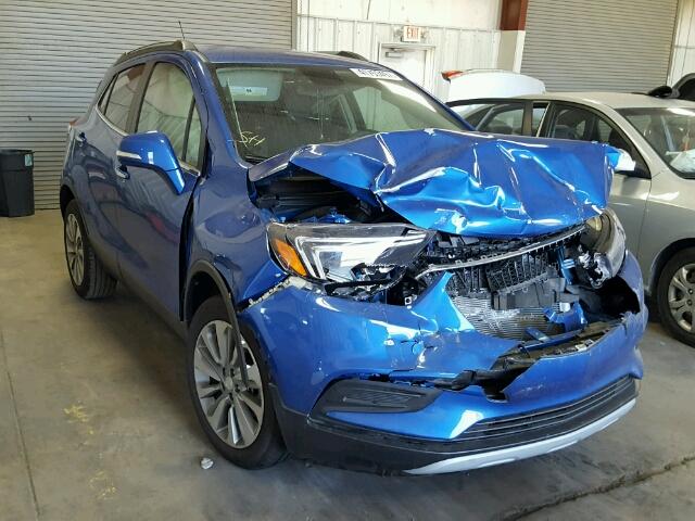 KL4CJASB6HB103870 - 2017 BUICK ENCORE PRE BLUE photo 1