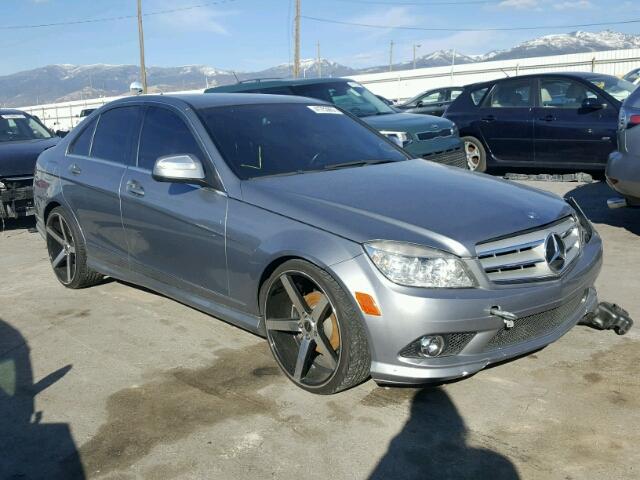 WDDGF54X29R077632 - 2009 MERCEDES-BENZ C 300 SILVER photo 1