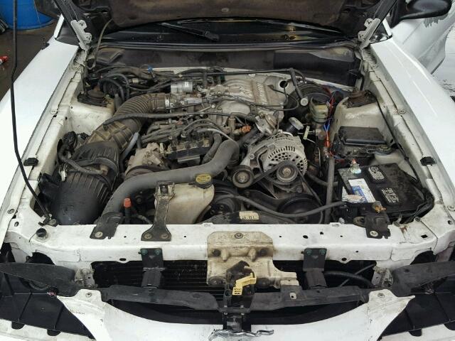 1FAFP404XWF267755 - 1998 FORD MUSTANG WHITE photo 7