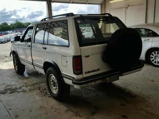 1GNDT13W4R0125277 - 1994 CHEVROLET BLAZER S10 WHITE photo 3