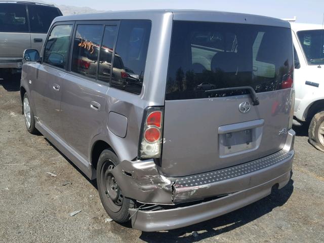 JTLKT324964102422 - 2006 TOYOTA SCION XB Сұр фото 3