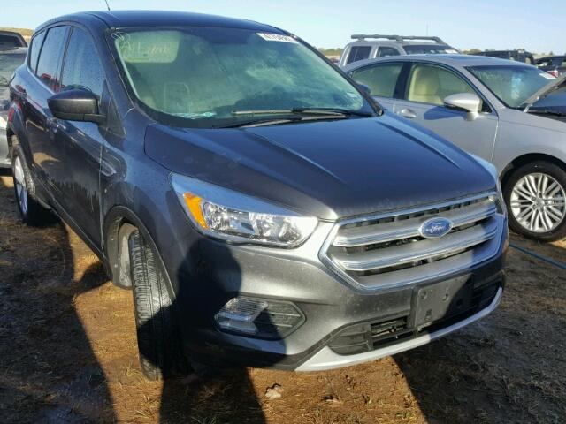 1FMCU0GD9HUA49630 - 2017 FORD ESCAPE GRAY photo 1