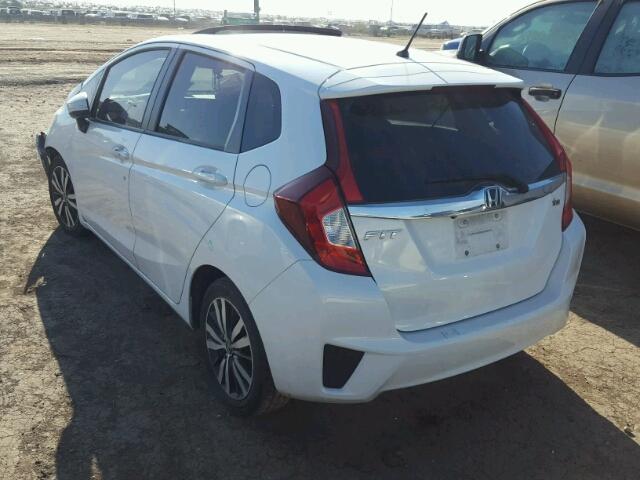 3HGGK5H84FM746684 - 2015 HONDA FIT WHITE photo 3