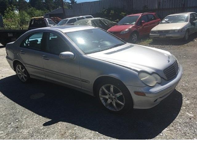 WDBRF40J14A563269 - 2004 MERCEDES-BENZ C 230K SPO SILVER photo 1