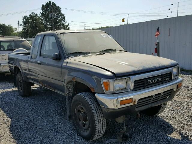 JT4VN13D1M5056100 - 1991 TOYOTA PICKUP 1/2 GRAY photo 1