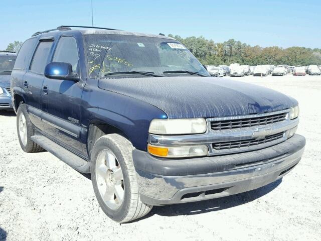 1GNEC13Z72R266098 - 2002 CHEVROLET TAHOE C150 BLUE photo 1