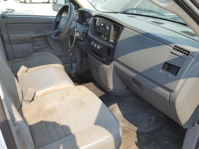 3D7KR28C26G221232 - 2006 DODGE RAM 2500 S WHITE photo 5