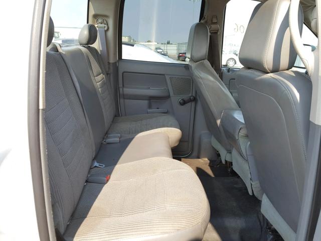 3D7KR28C26G221232 - 2006 DODGE RAM 2500 S WHITE photo 6
