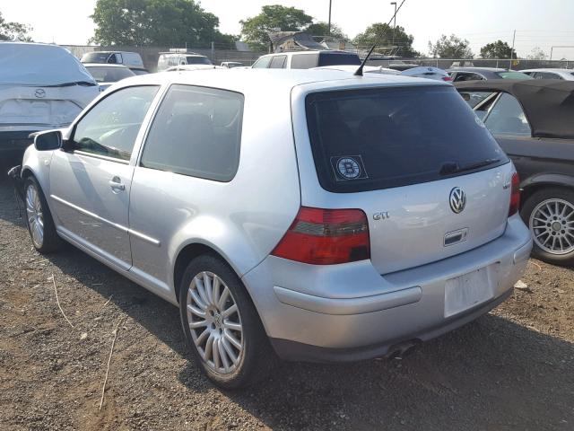 9BWDE61J054032269 - 2005 VOLKSWAGEN GTI SILVER photo 3