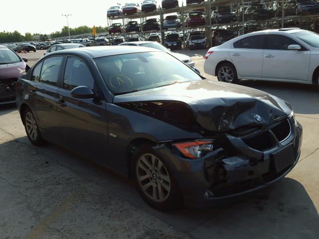 WBAVC93547K033877 - 2007 BMW 328 XI GRAY photo 1