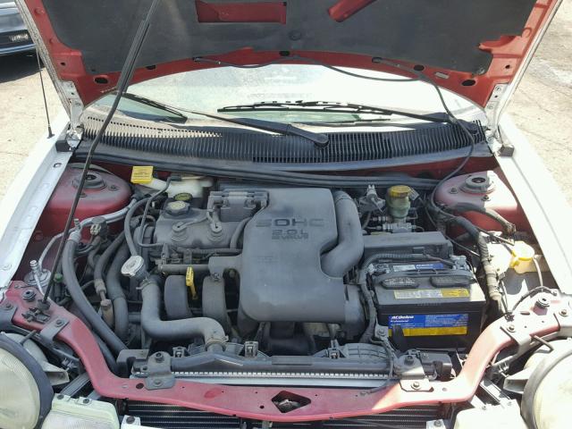 1B3ES47C5VD213194 - 1997 DODGE NEON HIGHL WHITE photo 7