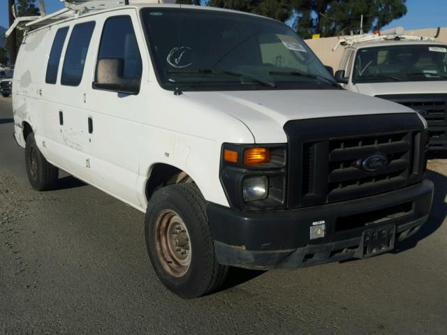 1FTNE2EL2ADA43061 - 2010 FORD ECONOLINE WHITE photo 1