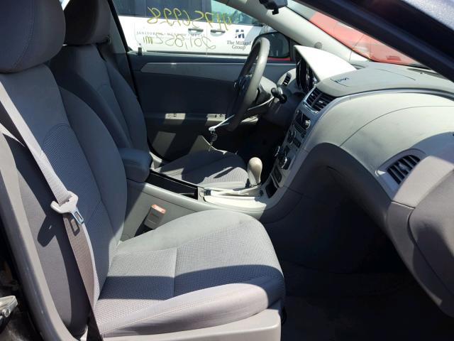 1G1ZC5EBXAF196557 - 2010 CHEVROLET MALIBU 1LT 黑色 照片 5