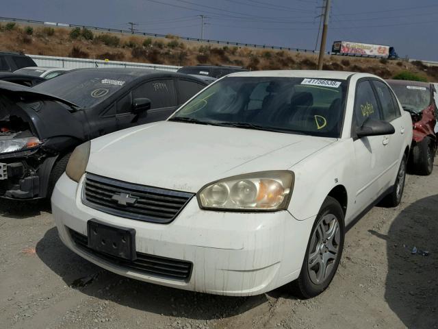 1G1ZS58N97F292021 - 2007 CHEVROLET MALIBU LS Ақ фото 2