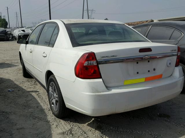 1G1ZS58N97F292021 - 2007 CHEVROLET MALIBU LS Ақ фото 3