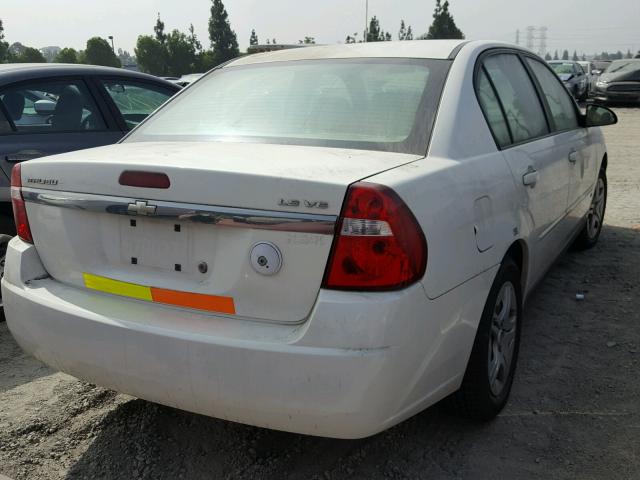 1G1ZS58N97F292021 - 2007 CHEVROLET MALIBU LS Ақ фото 4