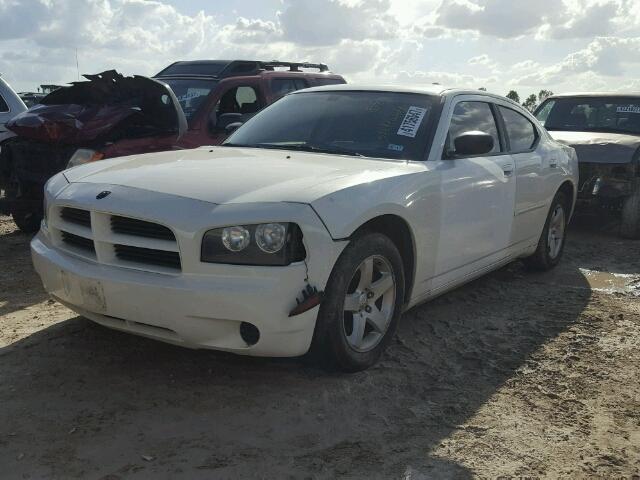 2B3KA43D69H523187 - 2009 DODGE CHARGER WHITE photo 2