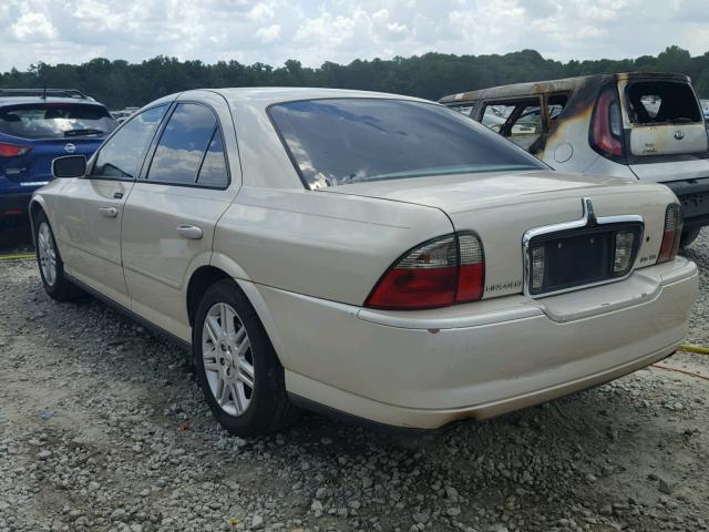 1LNHM87A43Y662072 - 2003 LINCOLN LS 奶油色 照片 3