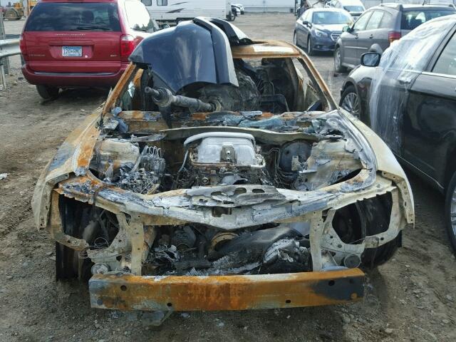 2G1FZ1EP1D9803660 - 2013 CHEVROLET CAMARO ZL1 BURN photo 9