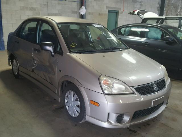 JS2RB62S665300517 - 2006 SUZUKI AERIO BEIGE photo 1