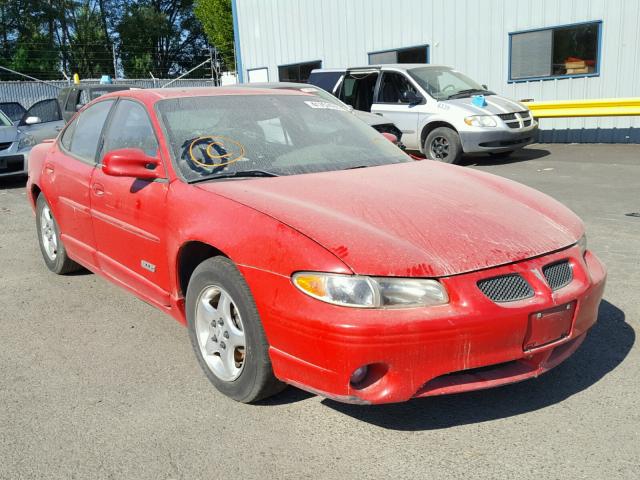 1G2WP5216WF331717 - 1998 PONTIAC GRAND PRIX RED photo 1