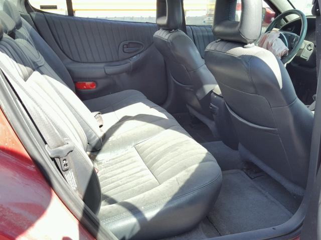 1G2WP5216WF331717 - 1998 PONTIAC GRAND PRIX RED photo 6