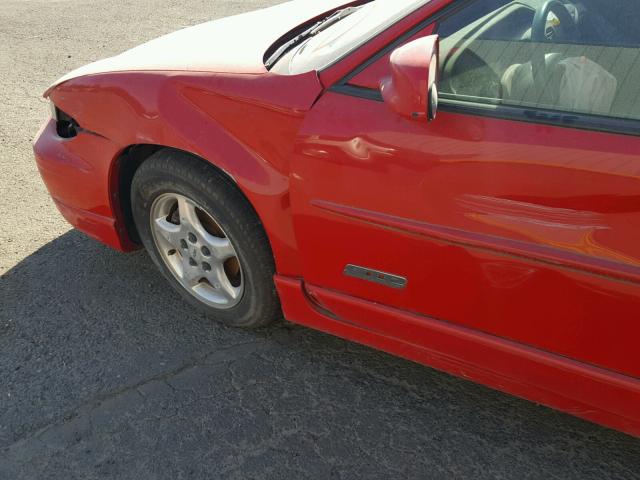 1G2WP5216WF331717 - 1998 PONTIAC GRAND PRIX RED photo 9