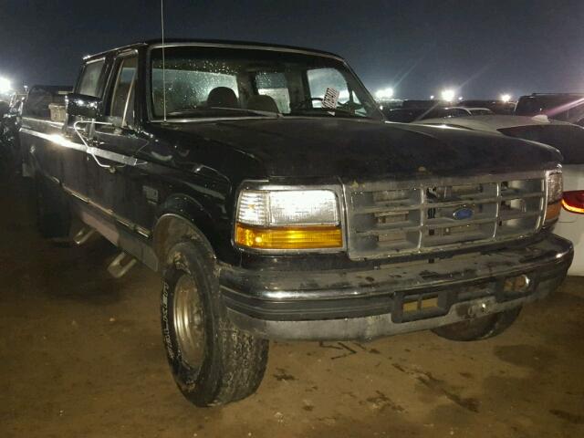 1FTJW35F6TEA46411 - 1996 FORD F350 BLACK photo 1