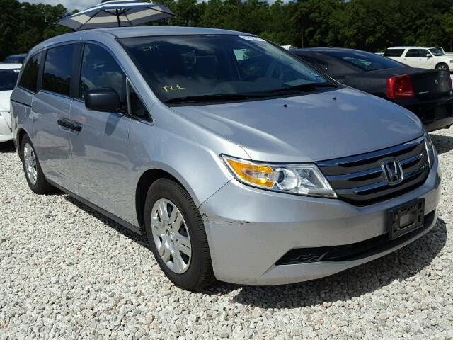 5FNRL5H29BB010578 - 2011 HONDA ODYSSEY SILVER photo 1