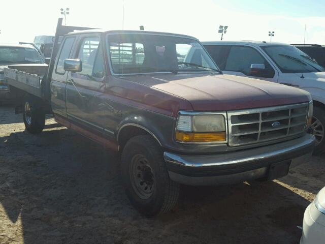 1FTHX25M9NKB23958 - 1992 FORD F250 RED photo 1