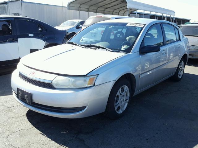 1G8AJ52F73Z115849 - 2003 SATURN ION LEVEL SILVER photo 2