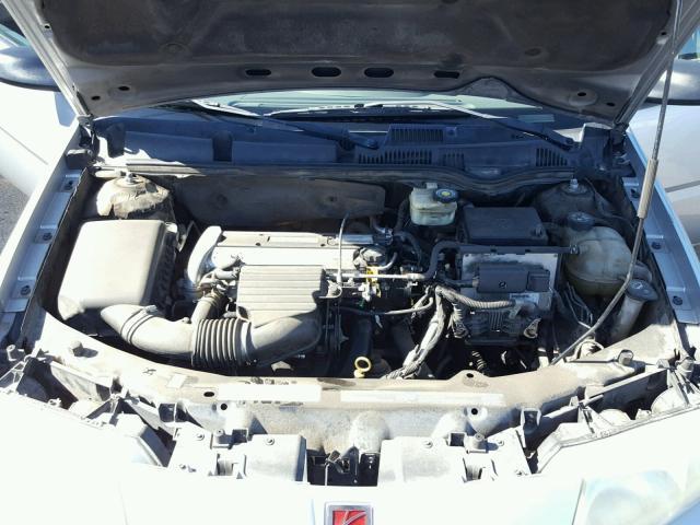 1G8AJ52F73Z115849 - 2003 SATURN ION LEVEL SILVER photo 7