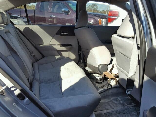 1HGCR2F32EA086320 - 2014 HONDA ACCORD SILVER photo 6