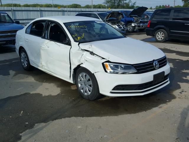 3VW2K7AJ9FM283441 - 2015 VOLKSWAGEN JETTA BASE 白色 照片 1