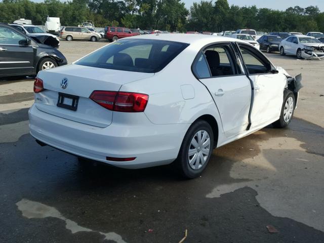 3VW2K7AJ9FM283441 - 2015 VOLKSWAGEN JETTA BASE 白色 照片 4
