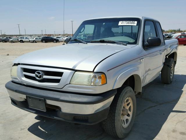 4F4YR16U82TM06240 - 2002 MAZDA B3000 CAB SILVER photo 2