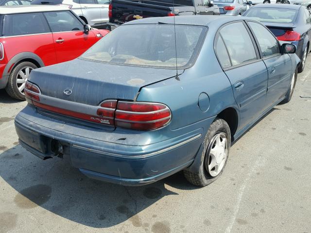 1G3NG52M6V6311046 - 1997 OLDSMOBILE CUTLASS GL GREEN photo 4