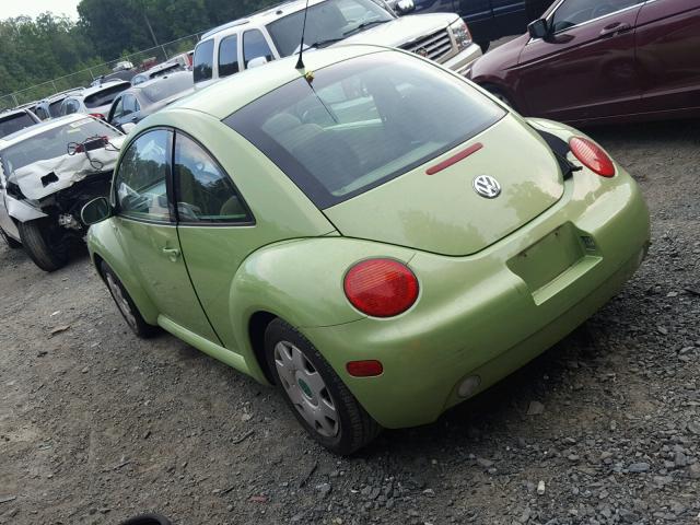 3VWBK21C63M417757 - 2003 VOLKSWAGEN NEW BEETLE Yaşıl foto 3