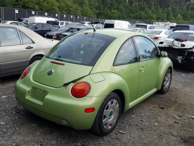 3VWBK21C63M417757 - 2003 VOLKSWAGEN NEW BEETLE Yaşıl foto 4