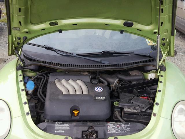 3VWBK21C63M417757 - 2003 VOLKSWAGEN NEW BEETLE Yaşıl foto 7