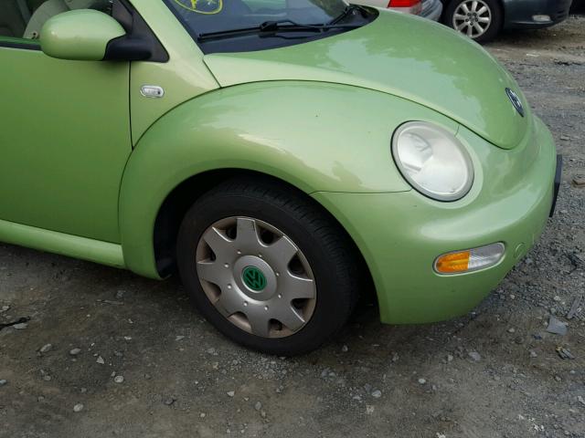 3VWBK21C63M417757 - 2003 VOLKSWAGEN NEW BEETLE Yaşıl foto 9