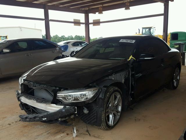 WBA3V9C53FP798503 - 2015 BMW 428 XI BLACK photo 2