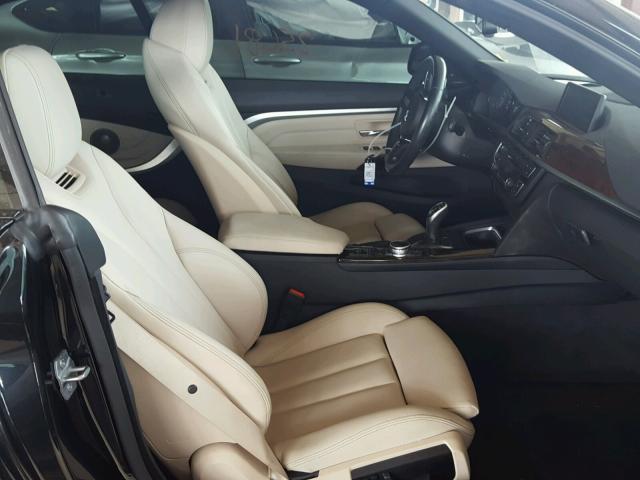 WBA3V9C53FP798503 - 2015 BMW 428 XI BLACK photo 5