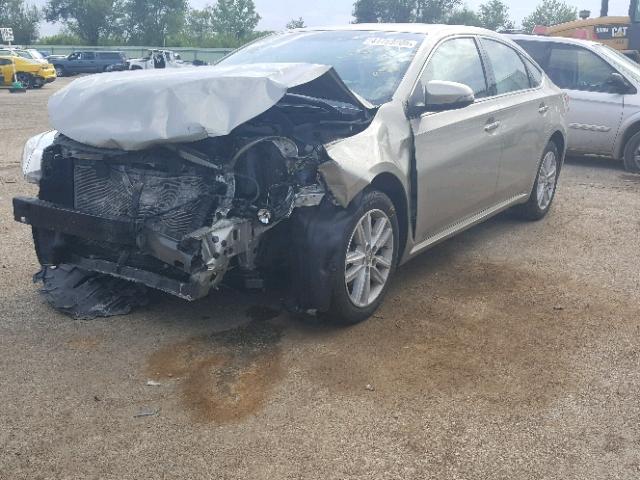 4T1BK1EB5EU135926 - 2014 TOYOTA AVALON BAS TAN photo 2